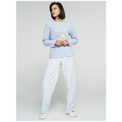 фото Костюм домашний твое a7034 размер xs, голубой, women
