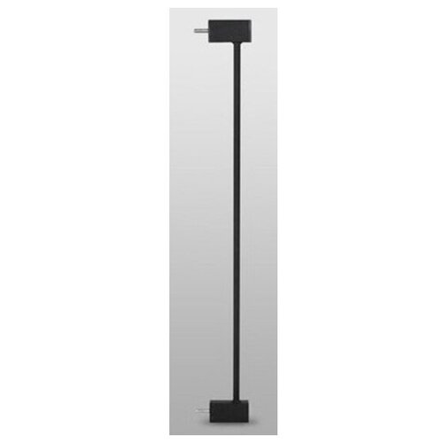 Дополнительная металлическая секция для барьера-калитки, 7 см, цвет: черный