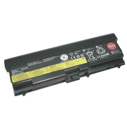 Аккумуляторная батарея iQZiP для ноутбука Lenovo ThinkPad L430 (70++, 55++) 11.1V 94Wh черная аккумулятор для ноутбука lenovo t530