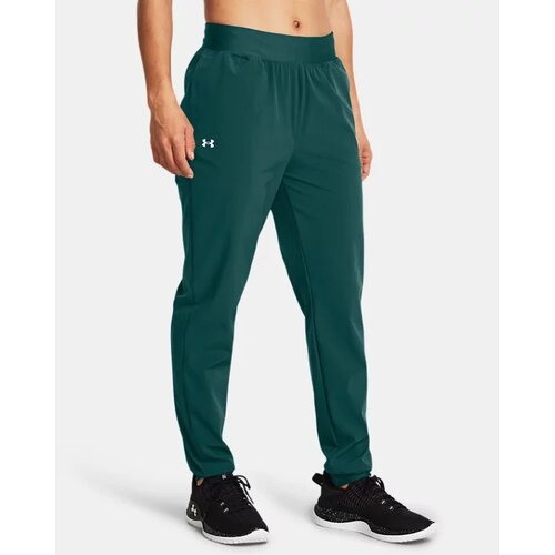фото Брюки спортивные under armour rival, размер xl, темно-зеленый