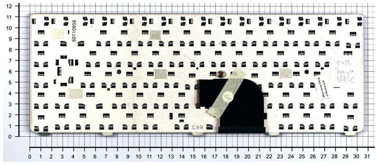Клавиатура для ноутбука Sony Vaio VGN-C291NWW черная