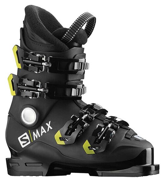 Горнолыжные ботинки Salomon S/Max 60T M Black/Acid Green (19/20) (19.0)