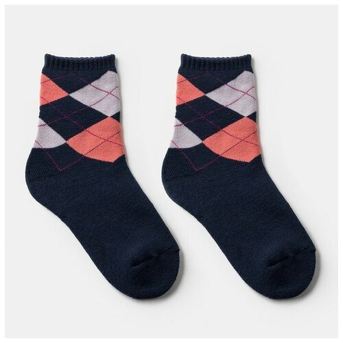 Носки 6 пар, размер 18-20, синий детские носки фокус 1 пара красного цвета размер 29 31 18 20