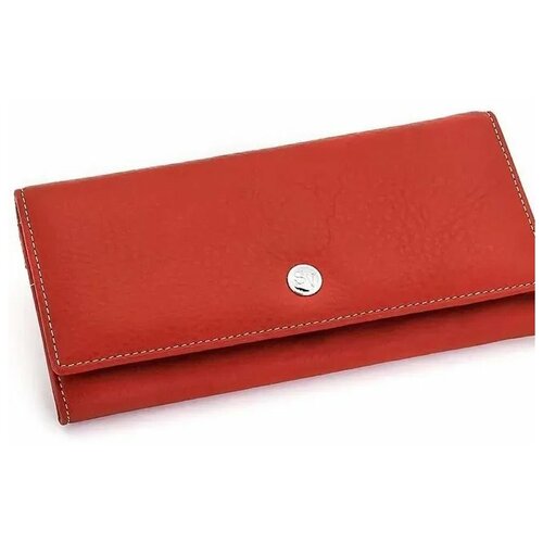 фото Большой женский кожаный кошелек sv св 6002-035 sv collection