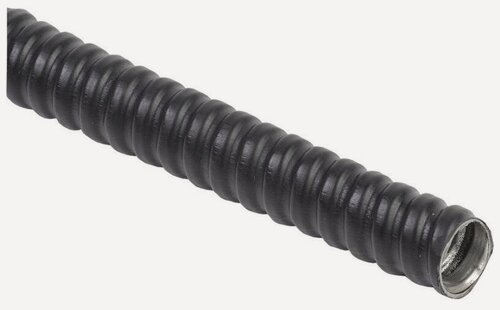 Изображение товара Металлорукав Р3-ЦПнг-22 d22мм с протяжкой черн. (уп.20м) CMP10-22-020, IEK CMP1022020 (20 м.)