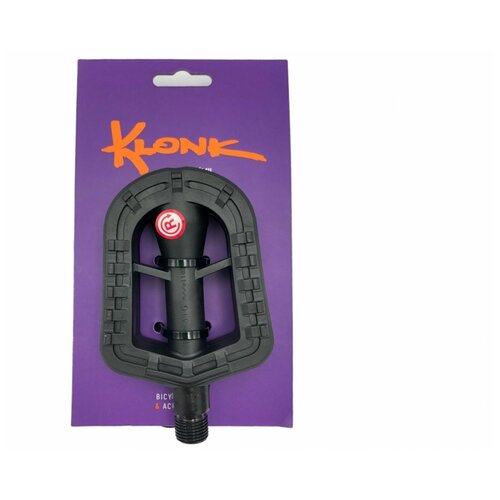 фото Педали klonk 100x71 мм 9/16 11050 (черный)