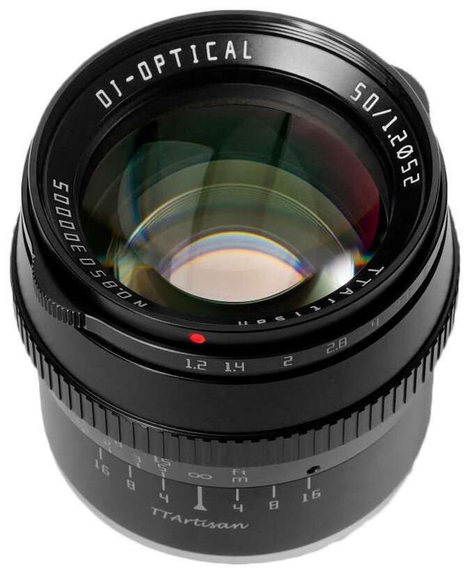 Объектив TTartisan 50 мм F1.2 APS-C для L mount