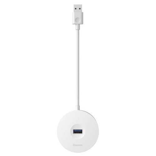 USB-концентратор Baseus round box HUB adapter 10cm USB30 to USB301 USB203 CAHUB-F01 CAHUB-F02 white 139000₽