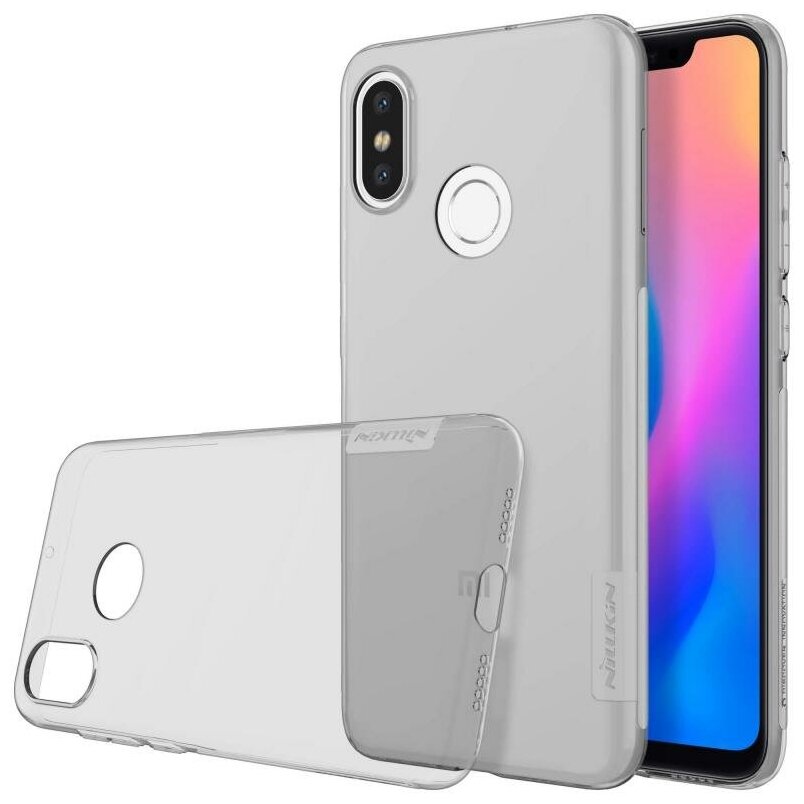 Чехол для Xiaomi Mi 8 SE Nillkin Nature TPU Case (Grey/Серый)