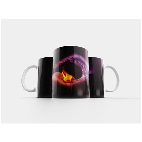 фото Кружка "инь и ян, огонь, вода" 320 мл lotsprints