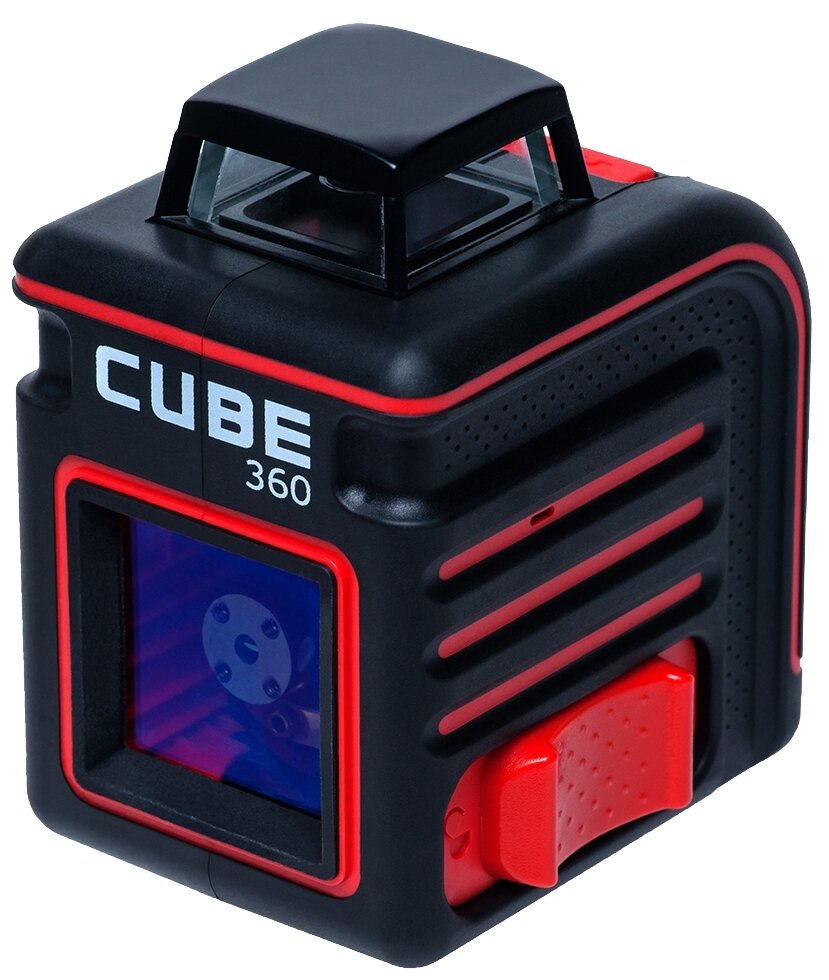 Уровень лазерный ADA CUBE 360 Basic Edition + Штатив-штанга элевационный ADA SILVER PLUS