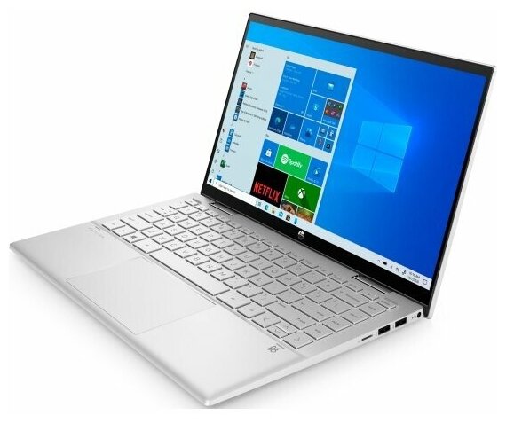 HP Pavilion x360 14-dy0011ur 3B3K6EA Natural Silver 14 FHD TS i7-1165G716Gb512Gb SSDW10