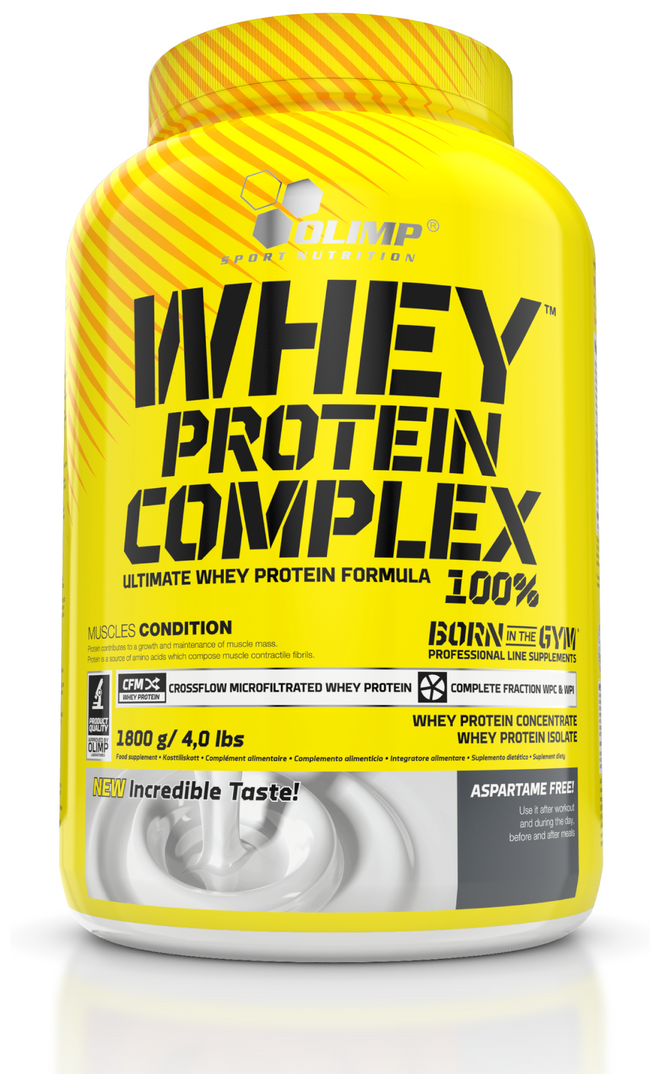 Olimp Sport Nutrition 100% Whey Protein Complex 1800 г, ваниль