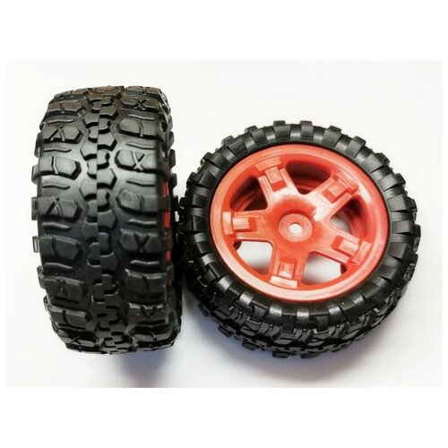 фото Колеса в сборе для шорт-корса и багги remo hobby 1/16, тюнинг - rp6972