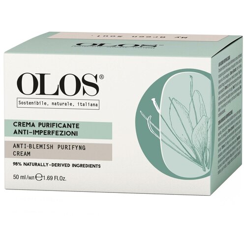 Купить OLOS CREMA PURIFICANTE ANTI-IMPERFEZIONI Очищающий крем для проблемной кожи 50 мл, PF022343