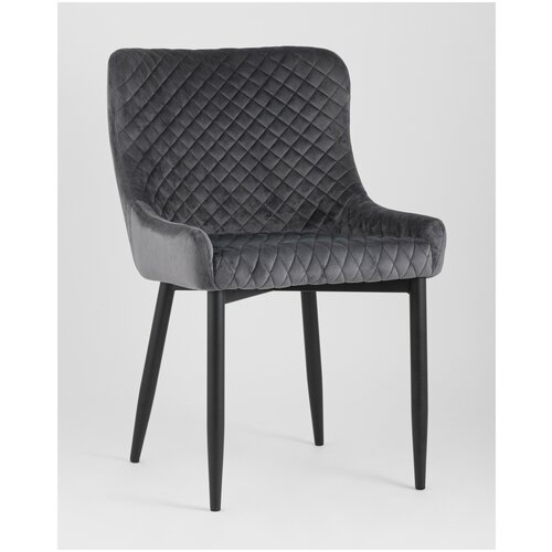 Стул Ститч вельвет серый УТ000001383