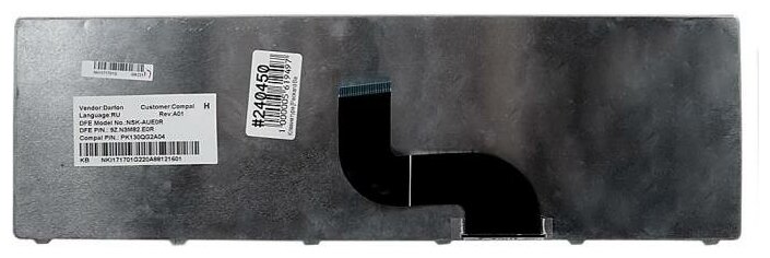 Keyboard Клавиатура для ноутбуков Packard Bell EasyNote LE11 TE11 LE11BZ TE11BZ TE11HC TE69KB TE69HW LE69KB TE69BM TE69CX черная гор Enter ZeepDeep