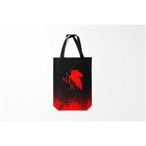 фото Сумка-шоппер / 31х42 см / аниме / евангелион evangelion nerv burnettie