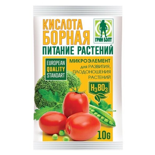 Микроудобрение Борная кислота 10 г (5 шт)