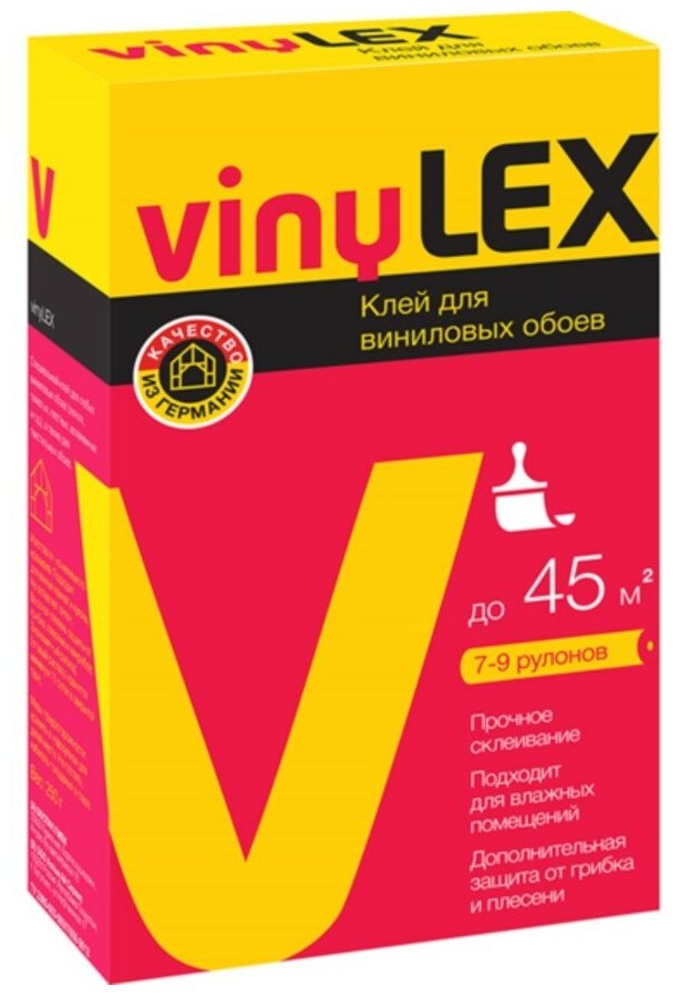 Клей для виниловых обоев VINYLEX 0,25кг QUELYD