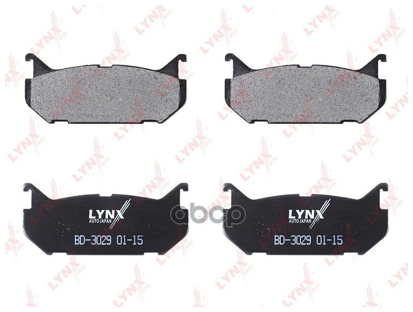 LYNXAUTO bd-3029 (13046059732 / 16194 / 1U062648Z) колодки тормозные задние Mazda (Мазда) 626(ge) 1.8-2.5 92-97 / xedos 6(ca)