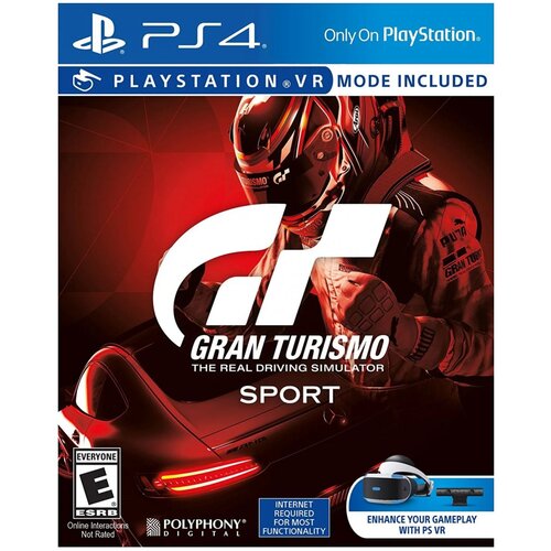 Игра Gran Turismo Sport для PlayStation 4 игра для playstation 4 gran turismo sport поддержка vr