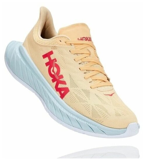 Кроссовки HOKA, полнота B, размер US8B/UK6.5/EU40/JPN25, коралловый