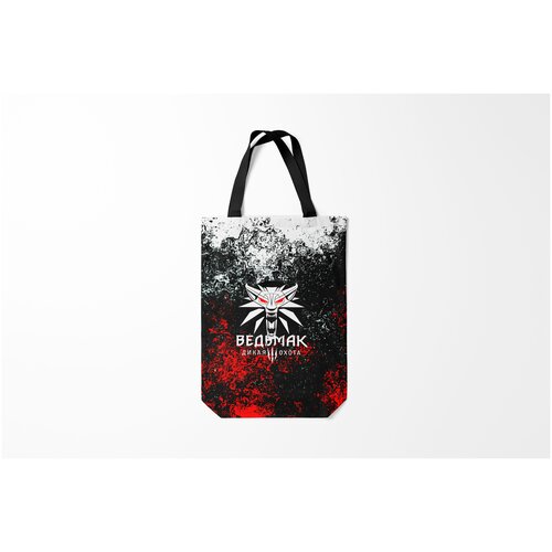 фото Сумка-шоппер / 31х42 см / геймерам / the witcher 3 burnettie