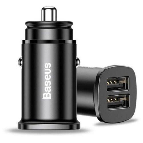 фото Автомобильное зарядное устройство baseus car charger dual qc3.0 30w 2 x usb (bs-c15q)