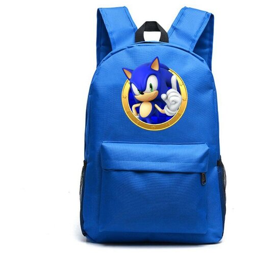 фото Рюкзак ёж соник (sonic) синий №4 noname