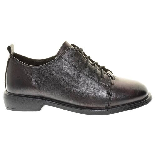 фото Туфли madella, демисезонные, натуральная кожа, размер 38, черный