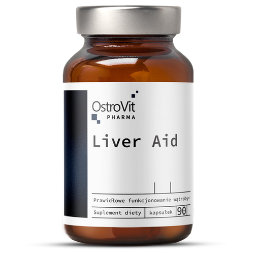 Ostrovit, Liver Aid, 90 таблеток / Препарат для печени / Milk thistle Куркумин NAC Инулин Глютатион