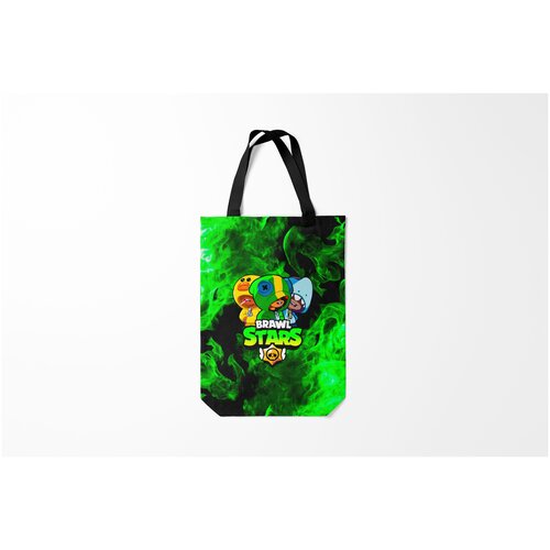 фото Сумка-шоппер / 31х42 см / геймерам / brawl stars trio burnettie