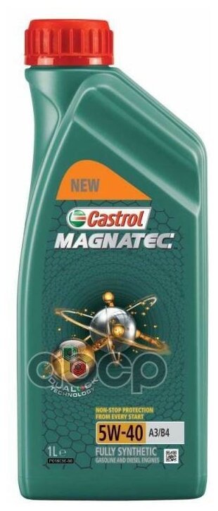 Castrol Magnatec Dualock 5w40 Масло Моторное Синт. 1л. Bmw Ll-01 / Mb229.3 / Vw502/505.00 Castrol