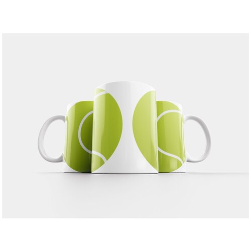 фото Кружка "теннисный мяч, мяч, большой теннис" 320 мл lotsprints