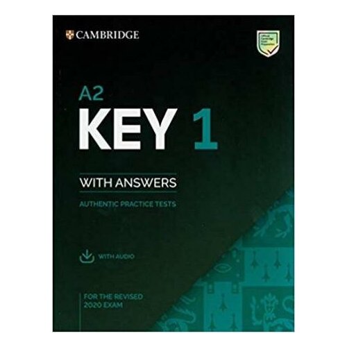 A2 Key 1 for the Revised 2020 Exam Student's Book with Answers with Downloadable Audio with Resource Bank