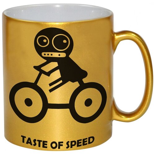 фото Золотая кружка taste of speed , вкус скорости drabs