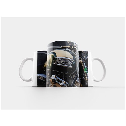 фото Кружка "транспортное средство, мотоцикл, торжество" 320 мл lotsprints