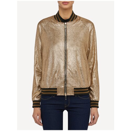 фото Бомбер geox, размер 44, золотой