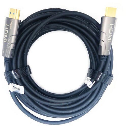 HDMI кабель оптический 4K HDMI 2.0 Active Optical Cable 15 метров сплиттер palmexx 5xhdmi hdmi 4k yuv 4 4 hdr px ays 51v20
