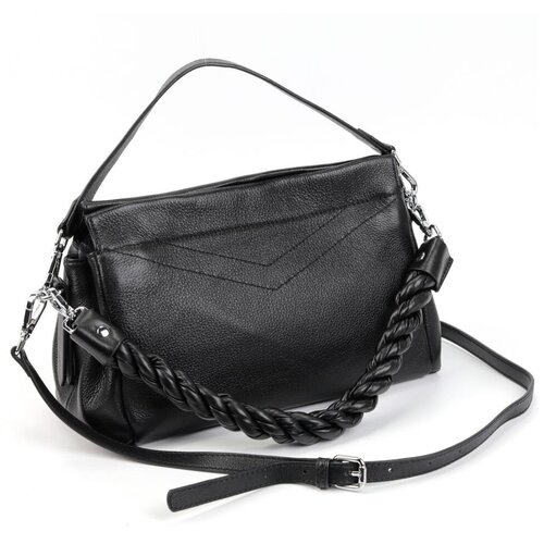 фото Женская кожаная сумка g-737 блек decoratta