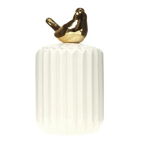 Шкатулка Соловей, 7,5*15,3*7,5 см, Magic Home,Фарфор,белый