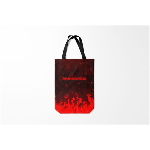 фото Сумка-шоппер / 31х42 см / рок / rammstein burnettie