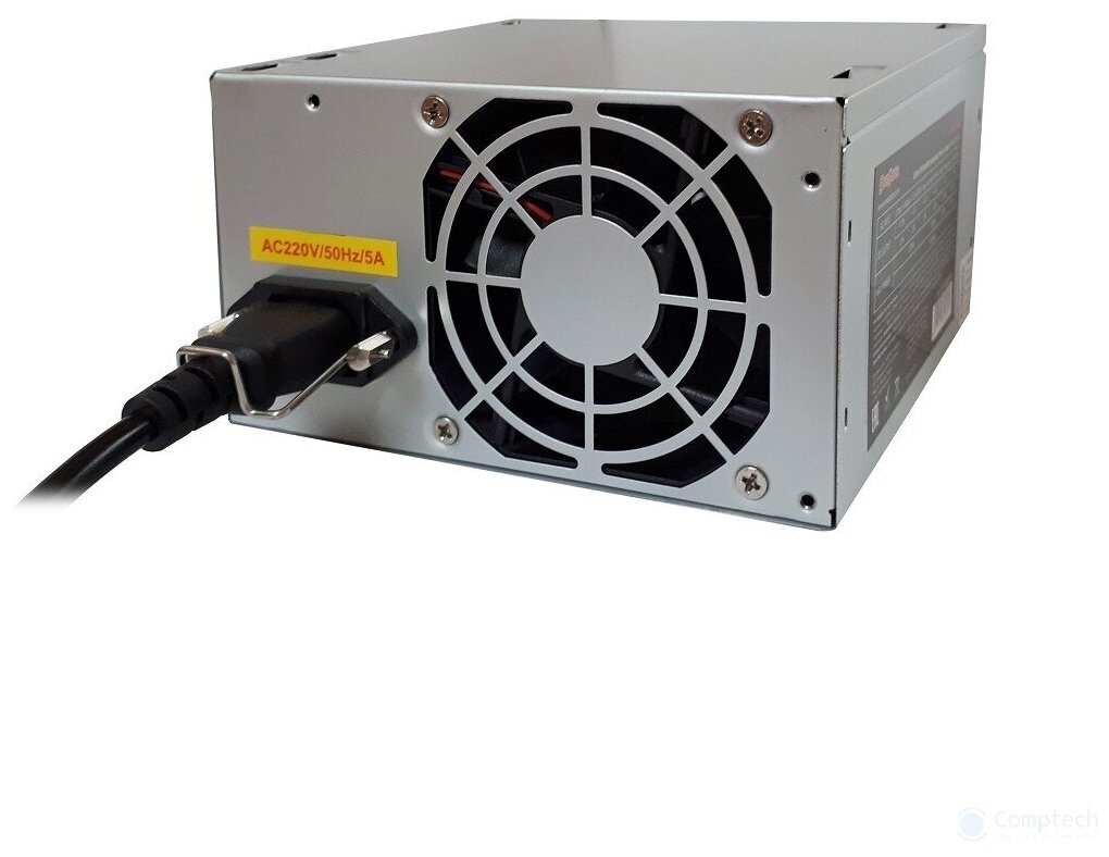 Exegate Ex256711rus-s Блок питания Aa500 Atx SC 8cm fan 24p4p 2SATA 1IDE кабель 220V с за 157300₽