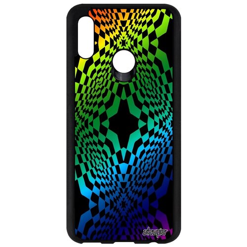 фото Противоударный чехол на телефон // honor 10 lite // "иллюзия звезда" мираж ромб, utaupia, цветной