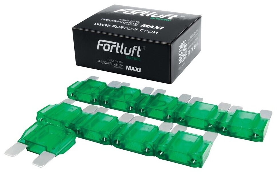 Предохранители maxi 30A [10 шт.] fus04-30-10k