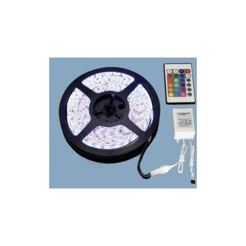 GENERAL лента светодиодн. 12V 7.2W/m 30led/m IP20 RGB 5м GLS-5050-30-7.2-12-IP20-RGB, 5036 (арт. 614237)