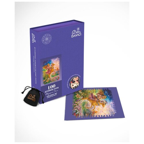 Пазл деревянный 100 деталей DaVICI: Знак зодиака. Овен