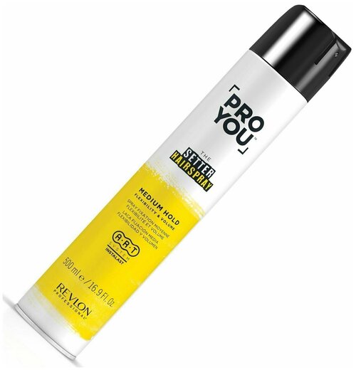 Revlon Professional PRO YOU SETTER Лак средней фиксации Hairspray Medium Hold flexibility & volume, 500 мл