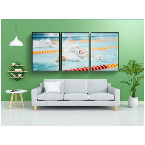 фото Набор модулных постеров для интерьера "люди, человек, парень" 60x90 см. в тубусе, без рамки lotsprints